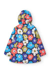 Impermeable Con Capucha Flores De Niña Boboli M290270 BOBOLI