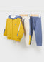 Pants Felpa 2 Pantalones Color Polen Bebe Niño Mayoral M918