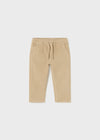 Pantalon Micropana Forrado Jogger Almendra Bebe Niño Mayoral M2537 MAYORAL