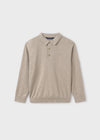 Polo Tejido M/L Beige Junior Niño Mayoral M7103 MAYORAL