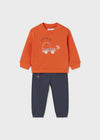 Pants Sudadera Pantalon Naranja Mayoral M2821 MAYORAL