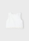 Blusa Top Papiroflexia Crudo Mayoral M3022 MAYORAL