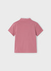 Polo M/C Cuello Mao Color Guayaba Niño Mayoral M3102 MAYORAL