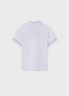 Polo M/C Cuello Mao Blanco Junior Niño Mayoral M6131 MAYORAL