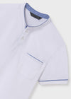 Polo M/C Cuello Mao Blanco Junior Niño Mayoral M6131 MAYORAL