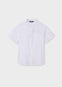 Camisa M/C Cuello Mao Blanco Junior Niño Mayoral M6137