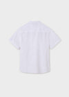 Camisa M/C Cuello Mao Blanco Junior Niño Mayoral M6137 MAYORAL