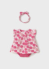 Conjunto Bluson Estampado Manzana Con Calzon Fiusha Bebe Niña Mayoral M1260 MAYORAL