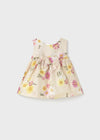 Vestido Estampado Ceremonia Girasol Bebe Niña Mayoral M1863 MAYORAL