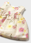 Vestido Estampado Ceremonia Girasol Bebe Niña Mayoral M1863 MAYORAL