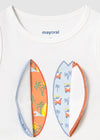 Playera Tirantes Play Tablas Blanco Bebe Niño Mayoral M1069 MAYORAL