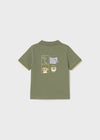 Polo M/C Apliques Salvia Bebe Niño Mayoral M1108 MAYORAL