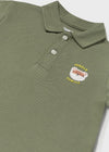 Polo M/C Apliques Salvia Bebe Niño Mayoral M1108 MAYORAL