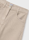 Pantalon Ancho Beige Junior Niña Mayoral MAYORAL