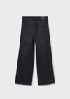 Pantalon Mezclilla Negro Washed Junior Niña Mayoral M6538 MAYORAL