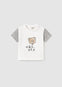 Playera M/C Bco-Oso Bebe Niño Mayoral M1037