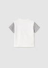 Playera M/C Bco-Oso Bebe Niño Mayoral M1037 MAYORAL