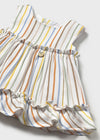 Vestido Rayas Lino Bebe Niña Mayoral M1844 MAYORAL