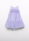 Vestido Tul Lila Niña Abelylula M5051 ABEL Y LULA