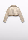 Chaqueta Moda Dorado Niña Abelylula M5384 ABEL Y LULA