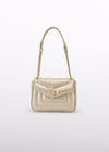 Bolso Acolchado Dorado Abelylula M5454 ABEL Y LULA