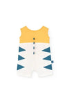 Overol Punto Corto Amarillo De Bebé -Bci Boboli M121194 BOBOLI