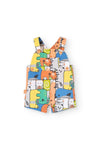 Overol Con Playera M/C De Algodon Bebé Niño -Bci Boboli M131162 BOBOLI