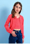 Blusa Top Tejido Coral De Niña -Bci Boboli M401184