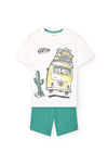 Conjunto Playera M/C Con Short De Algodon Jade Niño -Bci Boboli M501253 BOBOLI