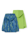 Impermeable Doble Vista Técnico Verde/Azul De Niño -Bci Boboli M531009 BOBOLI