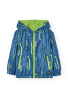 Impermeable Doble Vista Técnico Verde/Azul De Niño -Bci Boboli M531009 BOBOLI