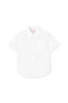 Camisa Lino Manga Corta Blanco De Niño -Bci Boboli M731281