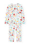 Pijama M/L Algodon Estampado De Niña -Bci Boboli M921002