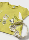 Blusa M/C Con Diadema Verede Bebe Niña Mayoral M1044 MAYORAL
