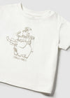 Playera M/C Jungle Color Nata Bebe Niño Mayoral M1054 MAYORAL
