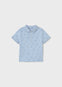 Polo M/C Estampado Azul Bebe Niño Mayoral M1109