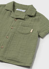 Camisa M/C Bambula Verde Bebe Niño Mayoral M1111 MAYORAL