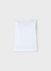 Conjunto Short Con Blusa Tirantes Estampado Sandia Bco-Agua Niña Mayoral M3021 MAYORAL