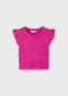 Blusa Top Tejido Rayas Magenta Niña Mayoral M3024
