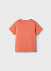 Playera M/C Relieve "Rhino" Naranja Niño Mayoral M3042 MAYORAL