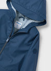 Impermeable Con Capucha Azul Niño Mayoral M3426 MAYORAL