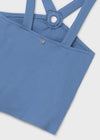 Blusa Tirantes Arandela Azul Junior Niña Mayoral M6035 MAYORAL
