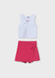 Conjunto Short Bula S/M Fiusha Junior Niña Mayoral M6224