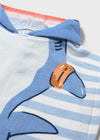 Toalla Con Capucha Tiburon Bebe Niño Mayoral M10894 MAYORAL