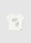 Blusa M/C Beige Bebe Niña Mayoral M1043 MAYORAL