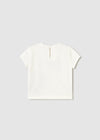 Blusa M/C Beige Bebe Niña Mayoral M1043 MAYORAL