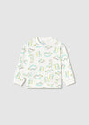 Sudadera Ligera Estampado Dinosaurio Bebe Niño Mayoral M1468 MAYORAL