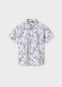 Camisa M/C Estampada Gris Junior Niño Mayoral M6138
