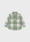 Sobrecamisa Cuadros Forrada Verde Bebe Niño Mayoral M2104 MAYORAL