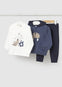 Conjunto Pants Combinado Playera Ballena Bebe Niño Mayoral M2840
